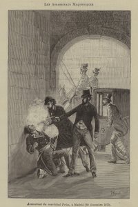 Assassinatos maçónicos (gravura) de French School