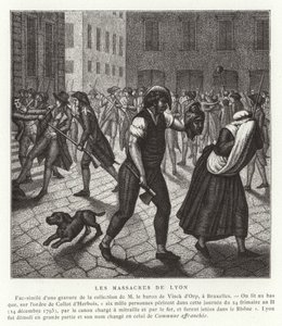 Massacres em Lyon, Revolução Francesa, dezembro de 1793 de French School