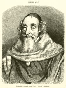 Mathieu Mole (gravura) de French School