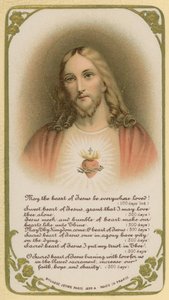 Que o coração de Jesus esteja em toda parte amado! de French School