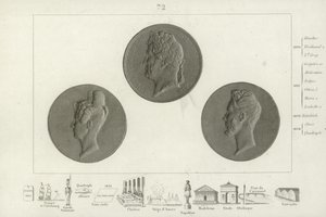 Medalhão de Louis Philippe I da França de French School