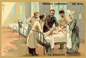 Medicina (chromolitho) de French School