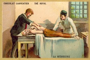 Medicina (chromolitho) de French School