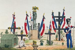 Medor, o cão fiel do Louvre, c.1831 de French School
