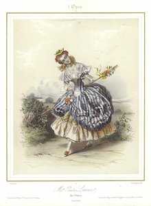 Miss Pauline Leroux em Pas Villageois de lOpera