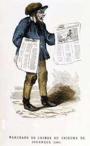 Comerciante de crimes ou noticiarista de French School