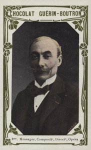 Messenger, Compositor, Diretor, Opera (foto colorida) de French School