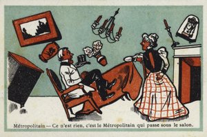 Metro - não é nada, é o Metro que passa por baixo do salão de French School