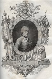 Michael Friedrich Benedikt barão von MELAS (1729-1806), feldmarschal - - Nova Enciclopédia Nacional de Maurice La Charest - 1870 - de French School
