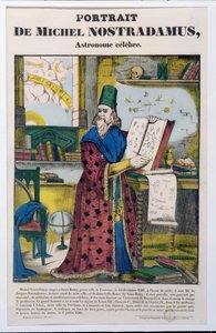Michel Nostradame (Nostradamus) (1502-66) c.1840 de French School