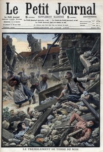 Midi Terremoto no Sudeste da França - "Le Petit Journal" de 27 de junho de French School