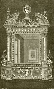 Espelho de Maria de Médicis de French School