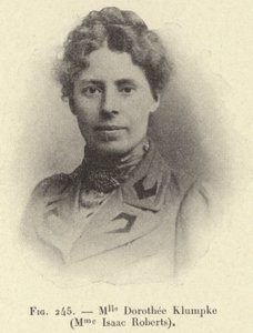 Mlle Dorothee Klumpke (Mme Isaac Roberts) (gravura) de French School