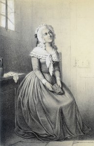 Mme Elisabeth em "Galerie historique de la Revolution francaise", de Albert Maurin de French School
