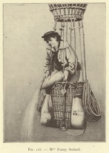 Mme. Fanny Godard (gravura) de French School