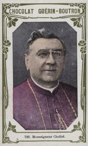 Monseigneur Chollet (foto colorida) de French School