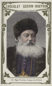 Dom Favier, bispo de Pequim (foto colorida) de French School