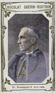 Monsenhor H de la Celle (foto colorida) de French School