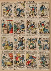 Monsieur de Guignon (gravura a cores) de French School