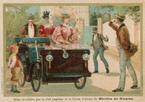 Cena de automobilismo de French School