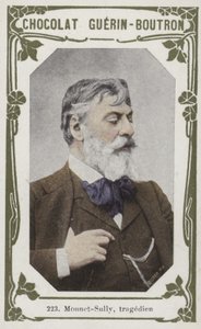 Mounet-Sully, tragedien (foto colorida) de French School