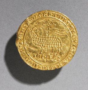 Mouton d "Ou do Rei Jean le Bon da França de French School