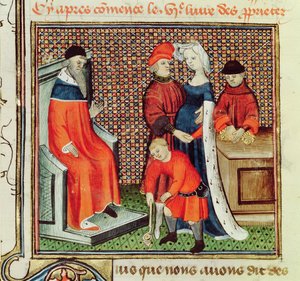 Ms.Fr.22531 As Eras do Homem do Livro das Coisas da Propriedade by Barthelemy lEnglish de French School