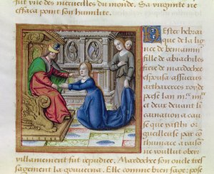 Sra. 17 Esther, da Life of Celebrities, c.1505 de French School