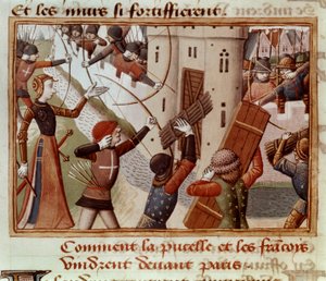 Sra. Fr 5054 f.66v O Cerco de Paris, Outubro 1428, 