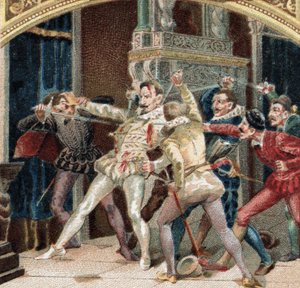 Assassinato do Duque de Guise (Henrique I de Lorena, conhecido como o Balafre de French School