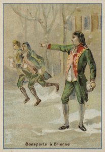 Napoleão Bonaparte na escola militar de Brienne-le-Chateau, França de French School