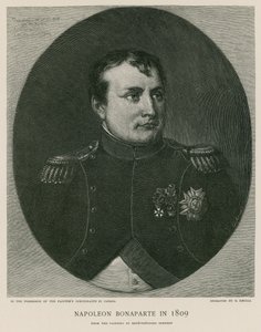 Napoleão Bonaparte em 1809 de French School