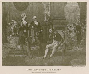 Napoleão, Goethe e Wieland de French School