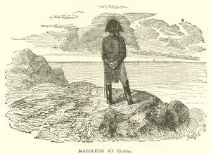 Napoleão na Elba (gravura) de French School