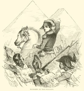 Napoleão nas Pirâmides (gravura) de French School
