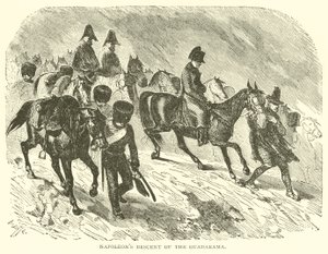 Descendência de Napoleão de Guadarama (gravura) de French School