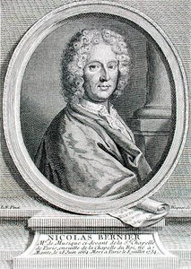 Nicolas Bernier (1665-1734) gravado por Etienne Fiquet (1719-94) (gravura) de French School