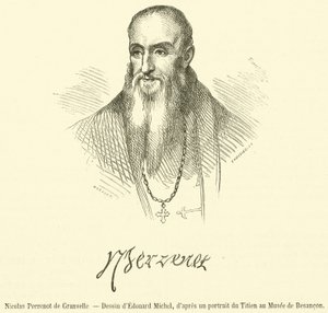 Nicolas Perrenot de Granvelle (gravura) de French School