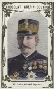 Nodzu, general japonês (foto colorida) de French School