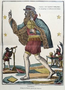 Nostradamus - imagem da Epinal de French School