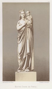 Notre Dame de Paris (cor litho) de French School