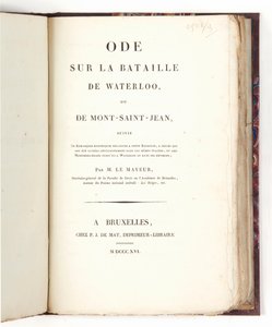Ode na Batalha de Waterloo
