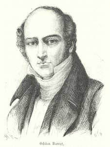 Odilon Barrot (gravura) de French School