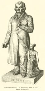 Ohmacht ou Omacht, de Strasbourg, mort en 1834 (gravura) de French School