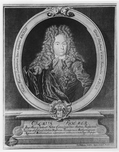 Olaus Romer (gravura) de French School