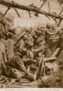 No Somme, 1914-19 de French School