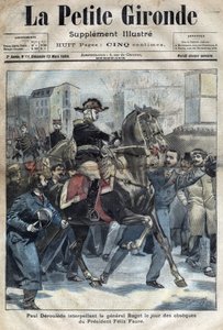 No dia dos obseques de Felix Faure, Paul Deroulede tentou treinar o General Roget contra o governo em 23 de fevereiro. de French School