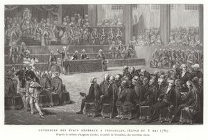 Abertura dos Estados Gerais, Versailles, 5 de maio de 1789 de French School