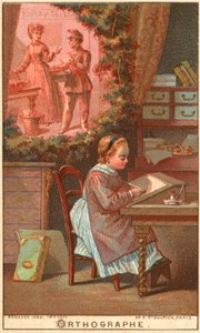 Ortografia (chromolitho) de French School