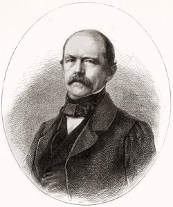 Otto Eduard Leopold, Príncipe de Bismarck, Duque de Lauenburg, de LUnivers Illustré, 1866 de French School